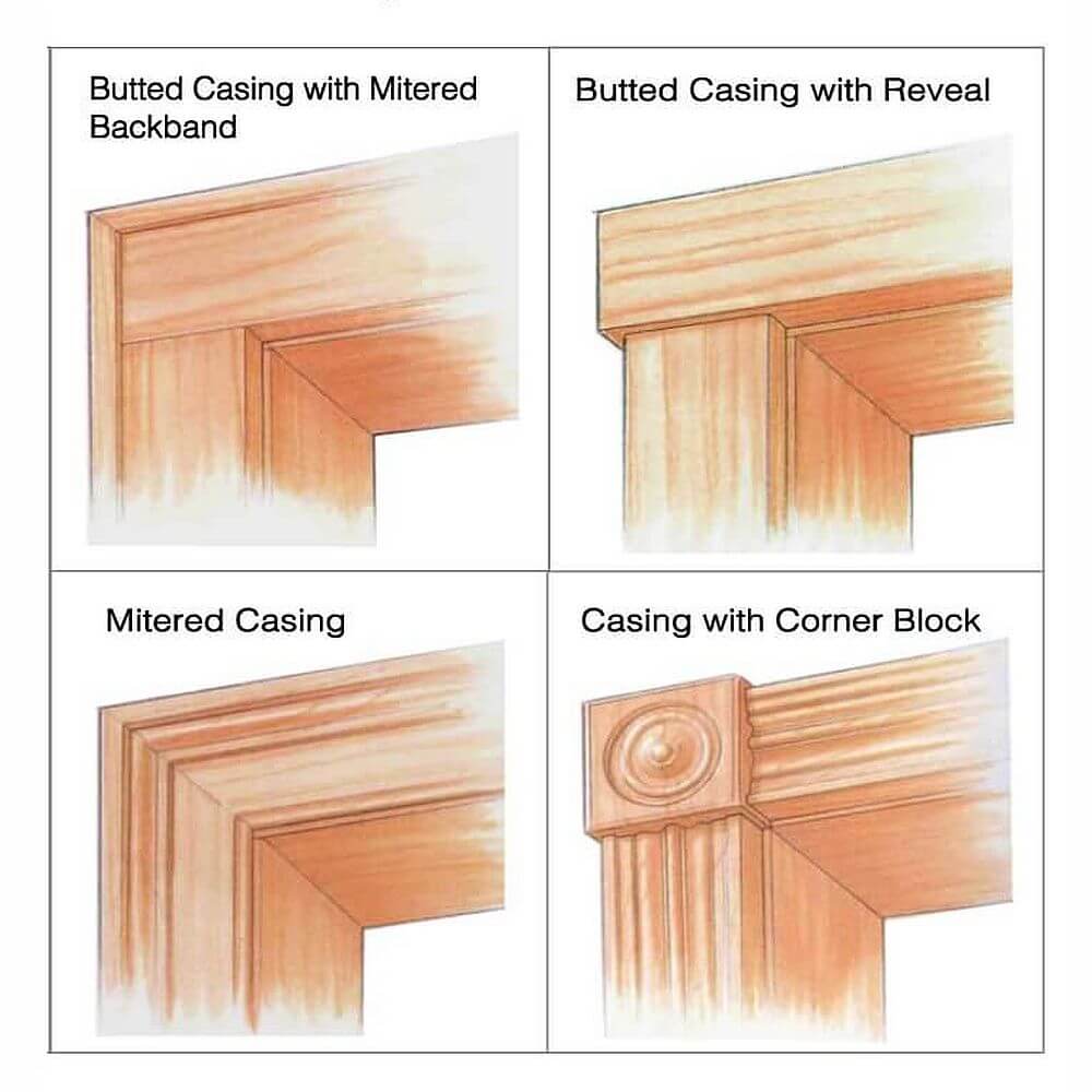 Hardwood Door & Window Casing Historic to Traditional