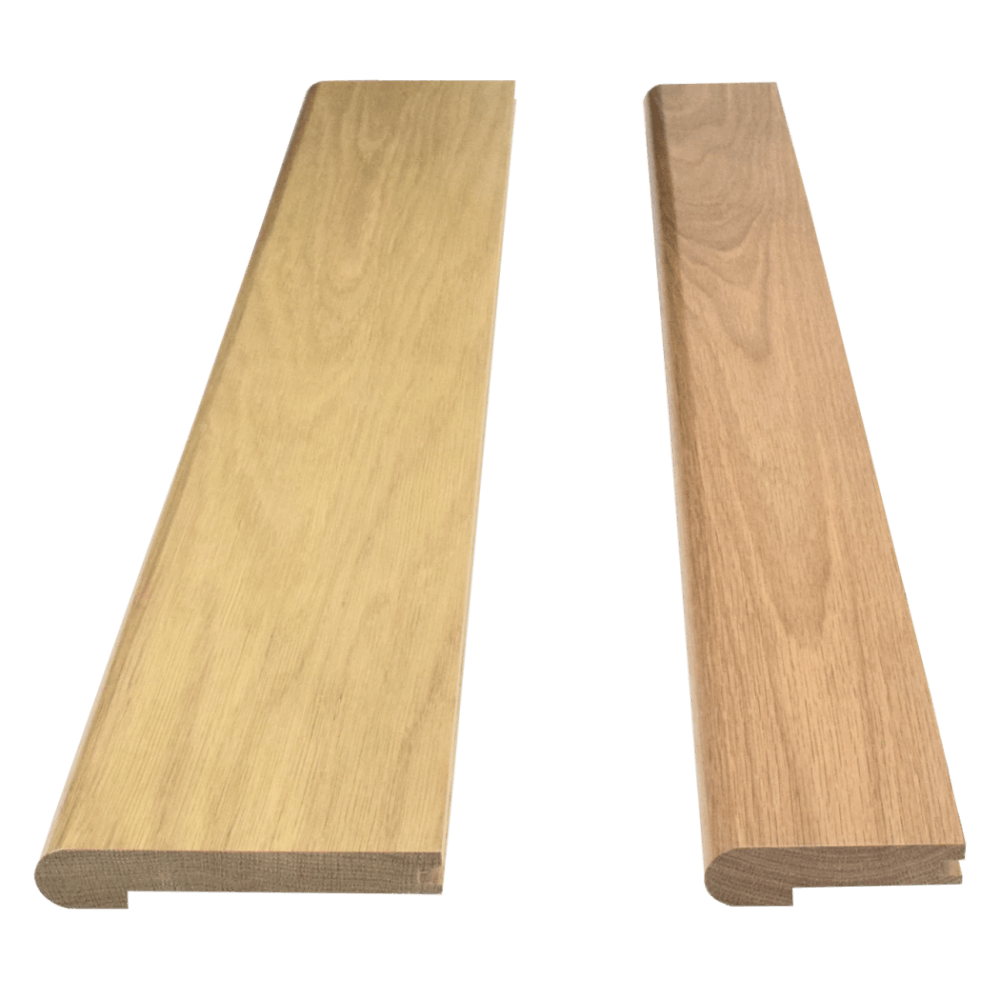 White Oak Lineal Landing Treads, Stair & Balcony Nosing