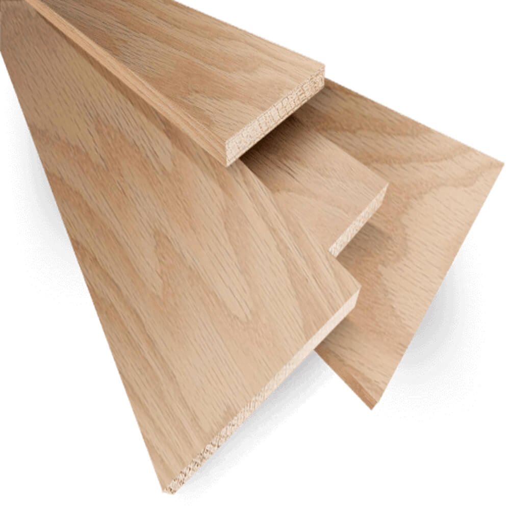 bælte dynasti Tilskynde S4S KD Red Oak Select Pre-Dimensioned Hardwood Lumber