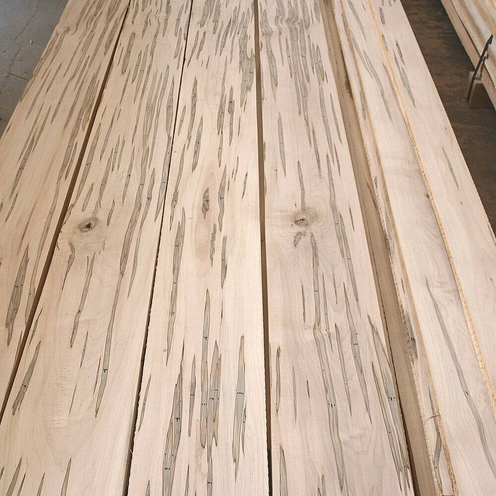 Kiln Dried Ambrosia Wormy Soft Maple Hardwood Lumber