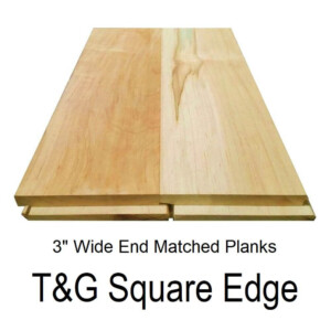 T&G Square Edge End Matched Profile