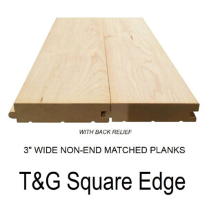 T&G Square Edge Profile