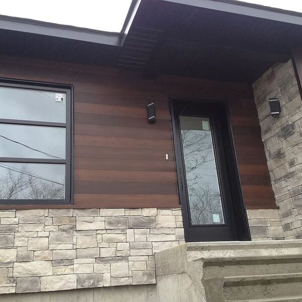 Thermally Modified Siding